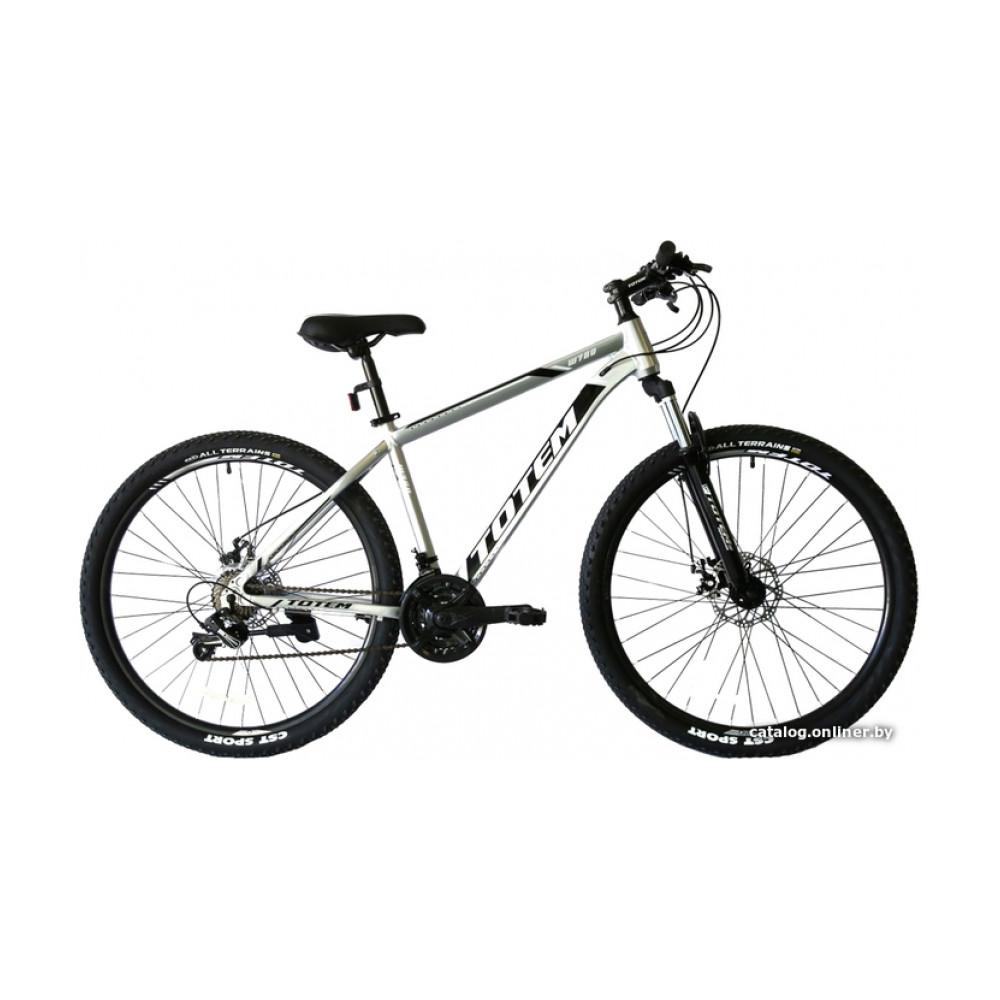 Велосипед горный Totem W760 27.5 р.19 2021 (серебристый)