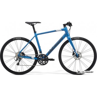 Велосипед городской Merida Speeder 300 XL 2021 (шелковый голубой)