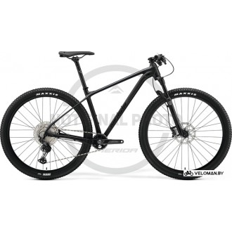 Велосипед Merida Big.Nine 600 M 2022 (матовый черный/глянцевый черный)