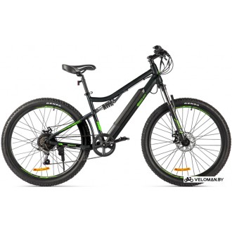Электровелосипед Eltreco Walter 2022 (черный/зеленый)