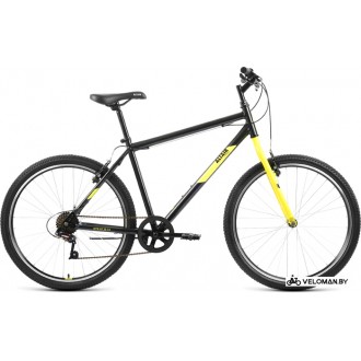 Велосипед горный Altair MTB HT 26 1.0 р.17 2022 (черный/желтый)