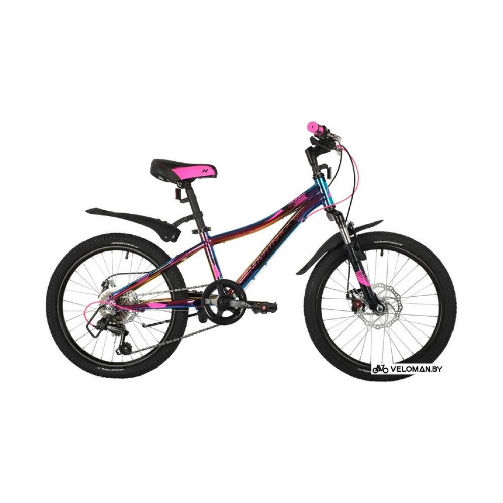 Детский велосипед Novatrack Katrina 20 2021 20AHD.KATRINA.GVL21 (фиолетовый)