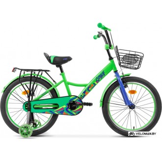 Детский велосипед Krakken Spike 20 2022 (зеленый)