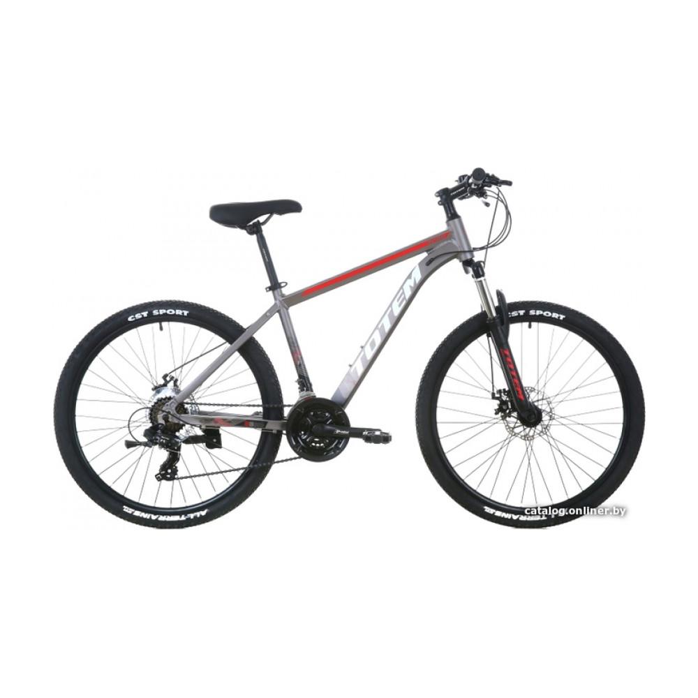 Велосипед горный Totem 3200 26 2021 (серебристый)