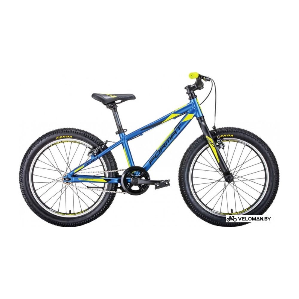 Детский велосипед Format 7414 (синий, 2020)