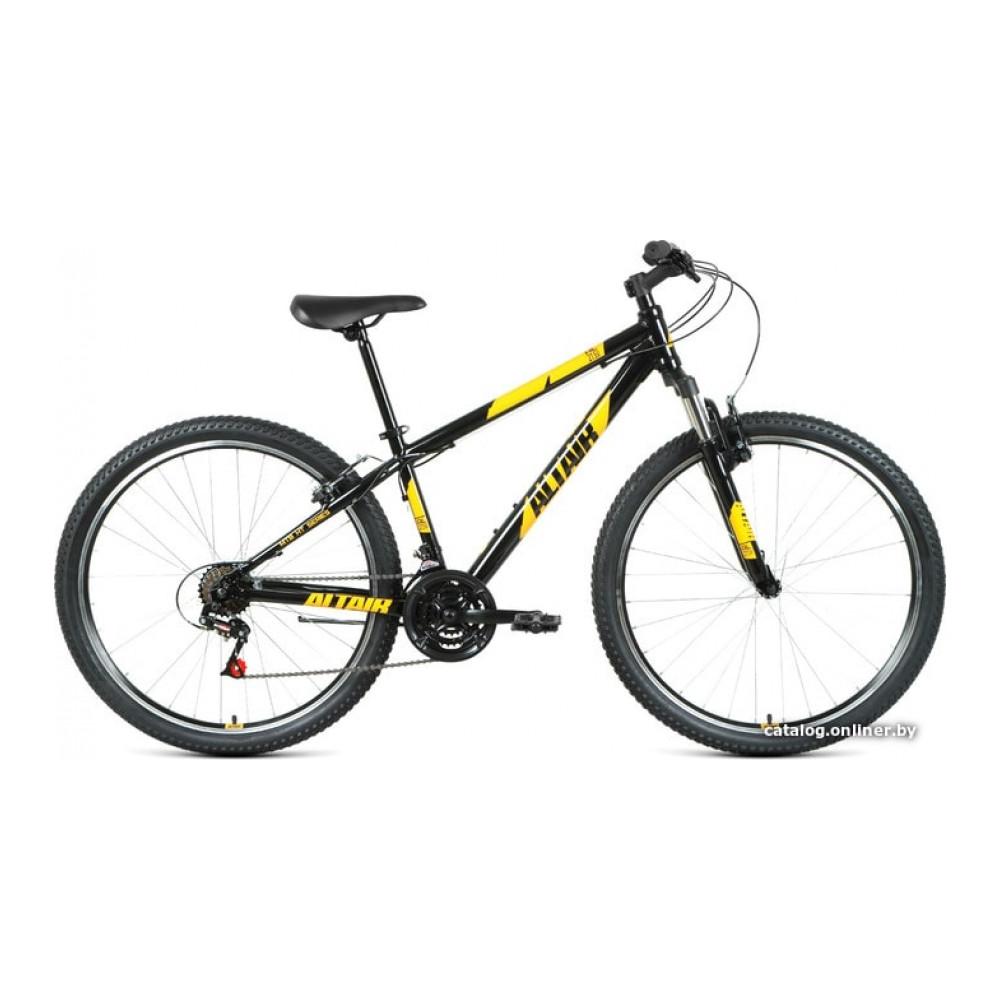 Велосипед Altair AL 27.5 V р.19 2021 (черный/желтый)