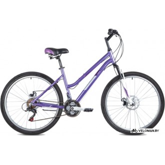Велосипед горный Foxx Bianka 26 D р.19 2021 (фиолетовый)