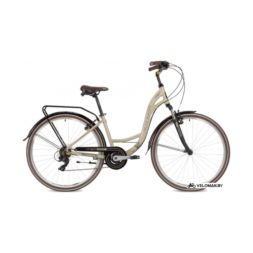 Велосипед городской Stinger Calipso STD 28 р.15 2022 (бежевый)