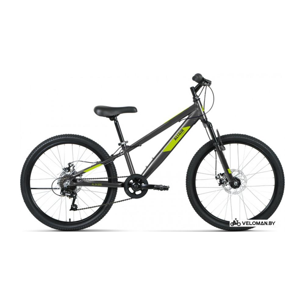Велосипед Altair AL 24 D 2022 (черный)