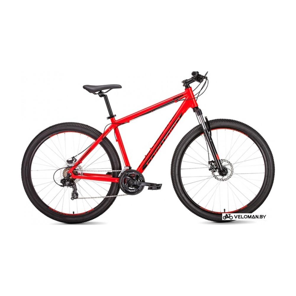 Велосипед горный Forward Apache 29 2.0 disc р.19 2019 (красный)