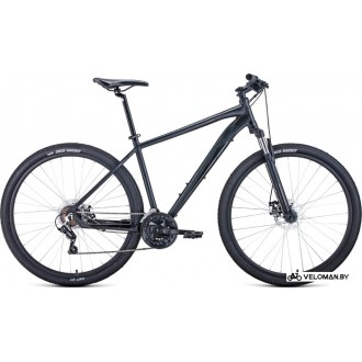 Велосипед горный Forward Apache 29 2.2 disc р.19 2021 (черный)