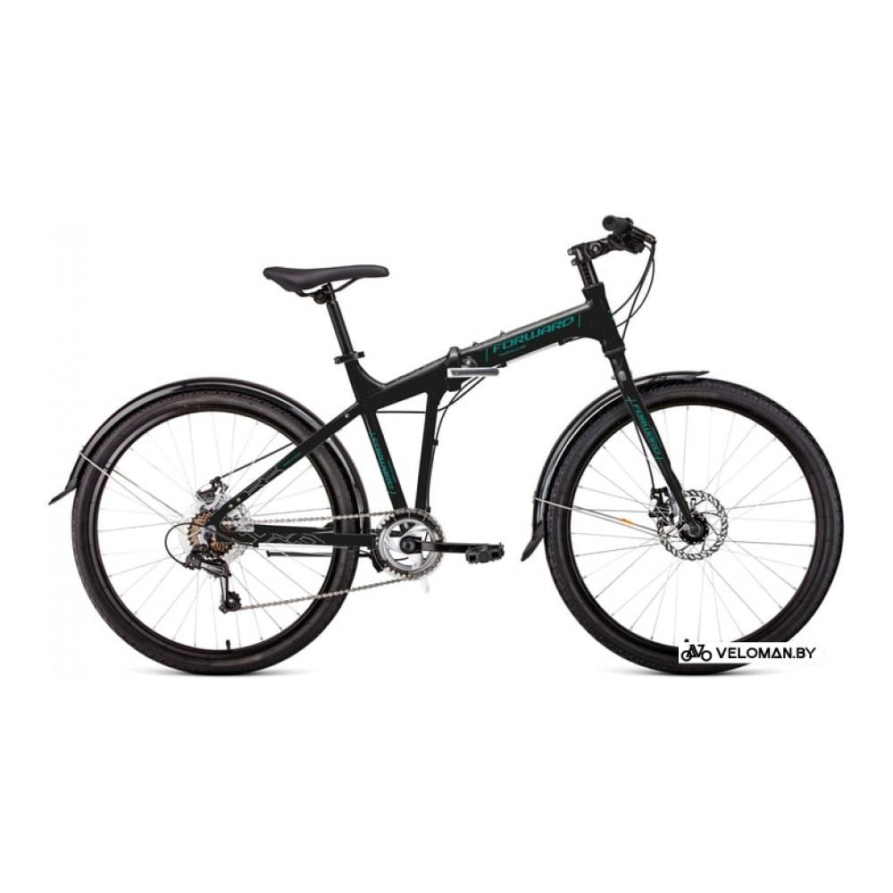 Велосипед Forward Tracer 26 2.0 disc р.19 2020 (черный)