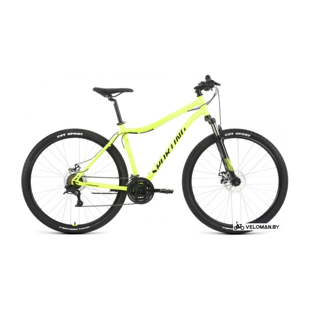 Велосипед горный Forward Sporting 29 2.2 D р.19 2022 (светло-зеленый/черный)