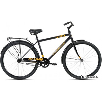 Велосипед городской Altair City 28 high 2021 (серый/оранжевый)