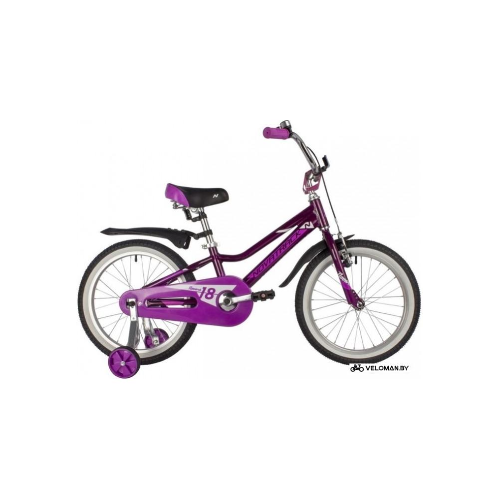 Детский велосипед Novatrack Novara 18 2022 185ANOVARA.VL22 (фиолетовый)