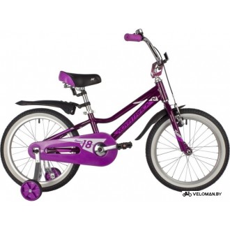 Детский велосипед Novatrack Novara 18 2022 185ANOVARA.VL22 (фиолетовый)