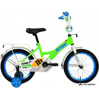 Детский велосипед Altair Kids 20 (салатовый/белый/синий, 2020)