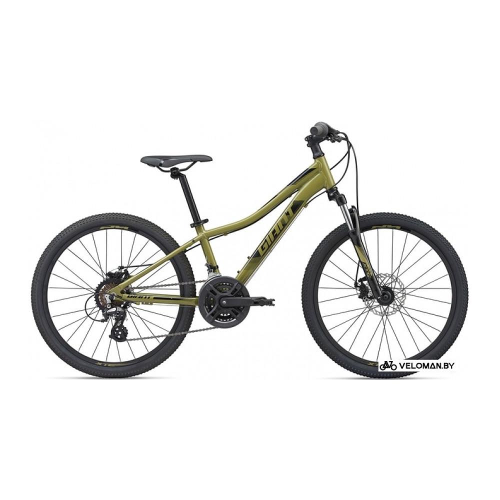 Велосипед Giant XTC JR Disc 24 2020 (зеленый)