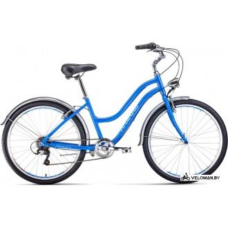 Велосипед Forward Evia Air 26 1.0 2020 (синий)