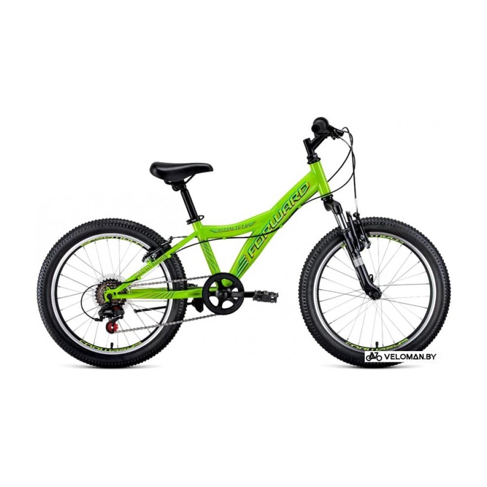 Детский велосипед Forward Dakota 20 2.0 2021 (зеленый)