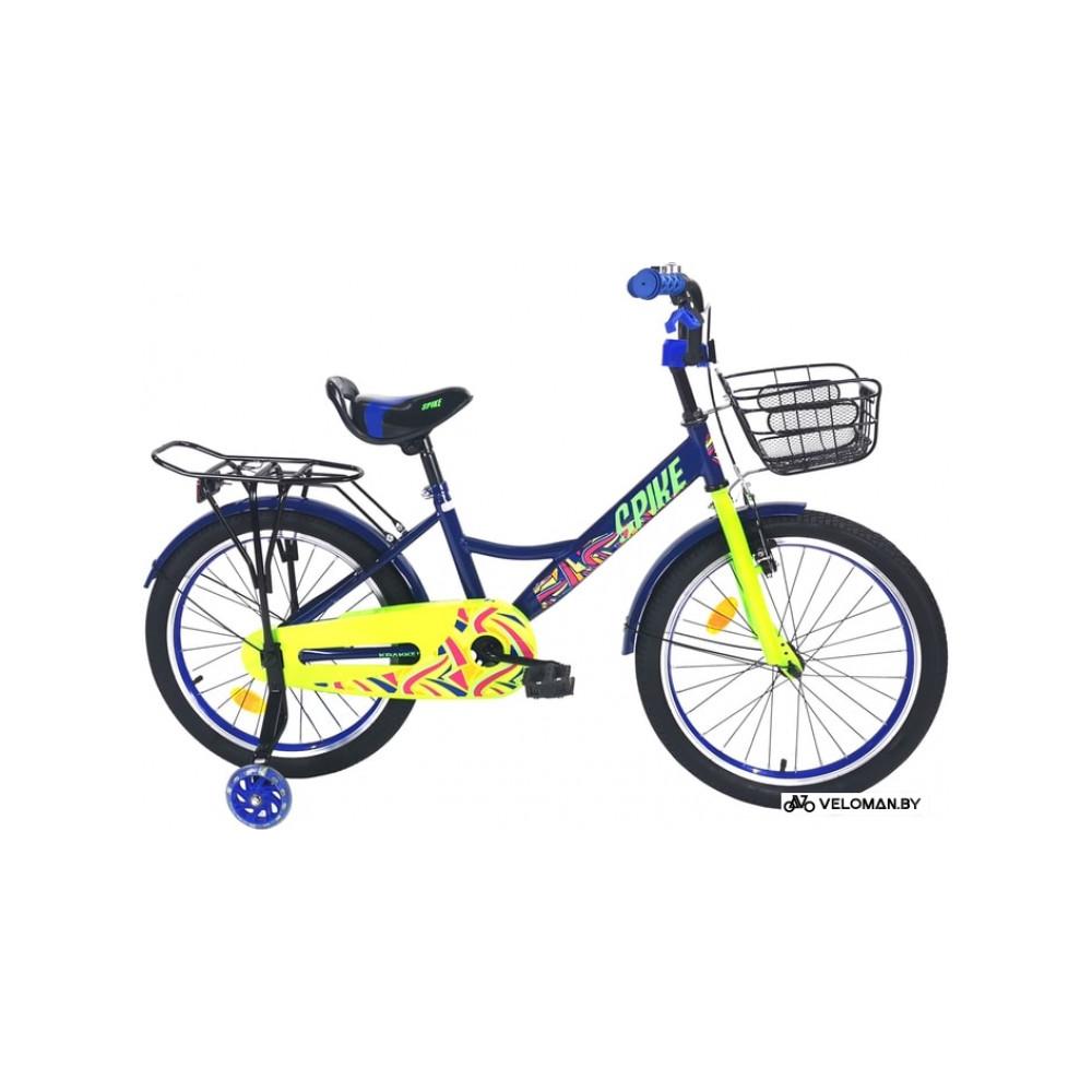 Детский велосипед Krakken Spike 20 (синий)