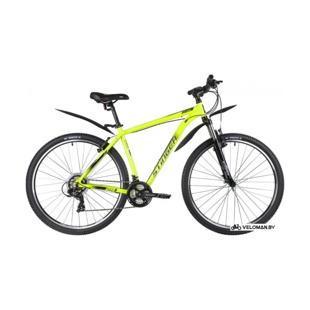 Велосипед Stinger Element STD 29 р.18 2020 (салатовый)