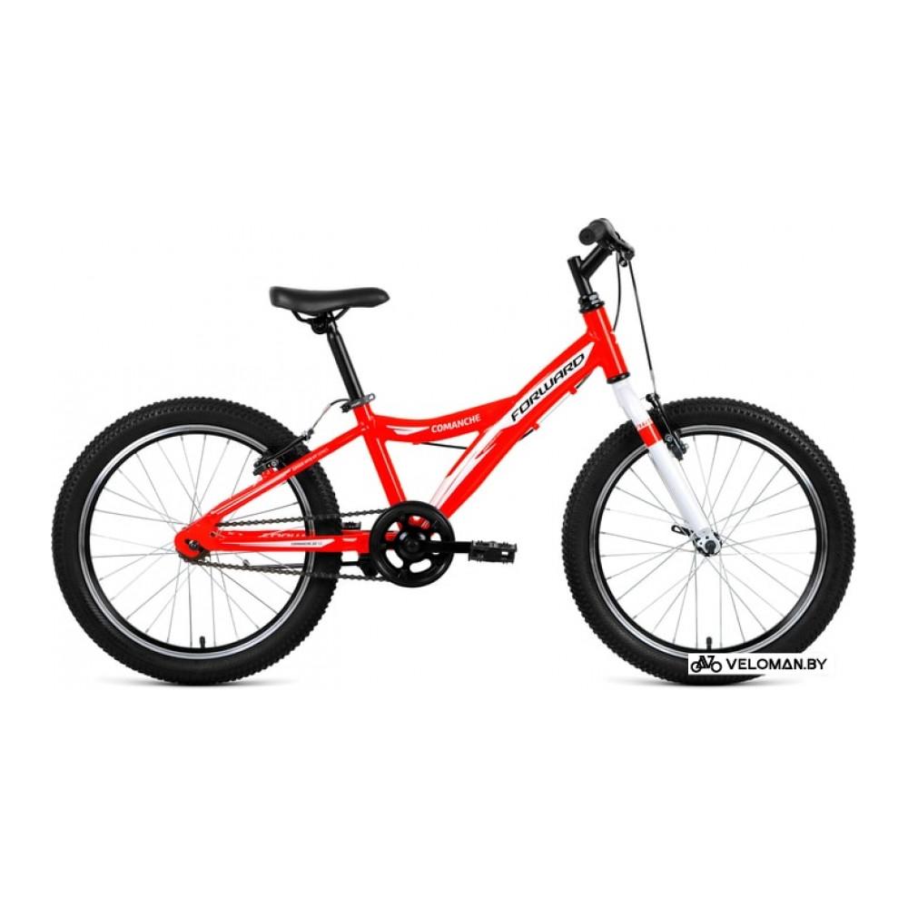 Детский велосипед Forward Comanche 20 1.0 2019 (красный)