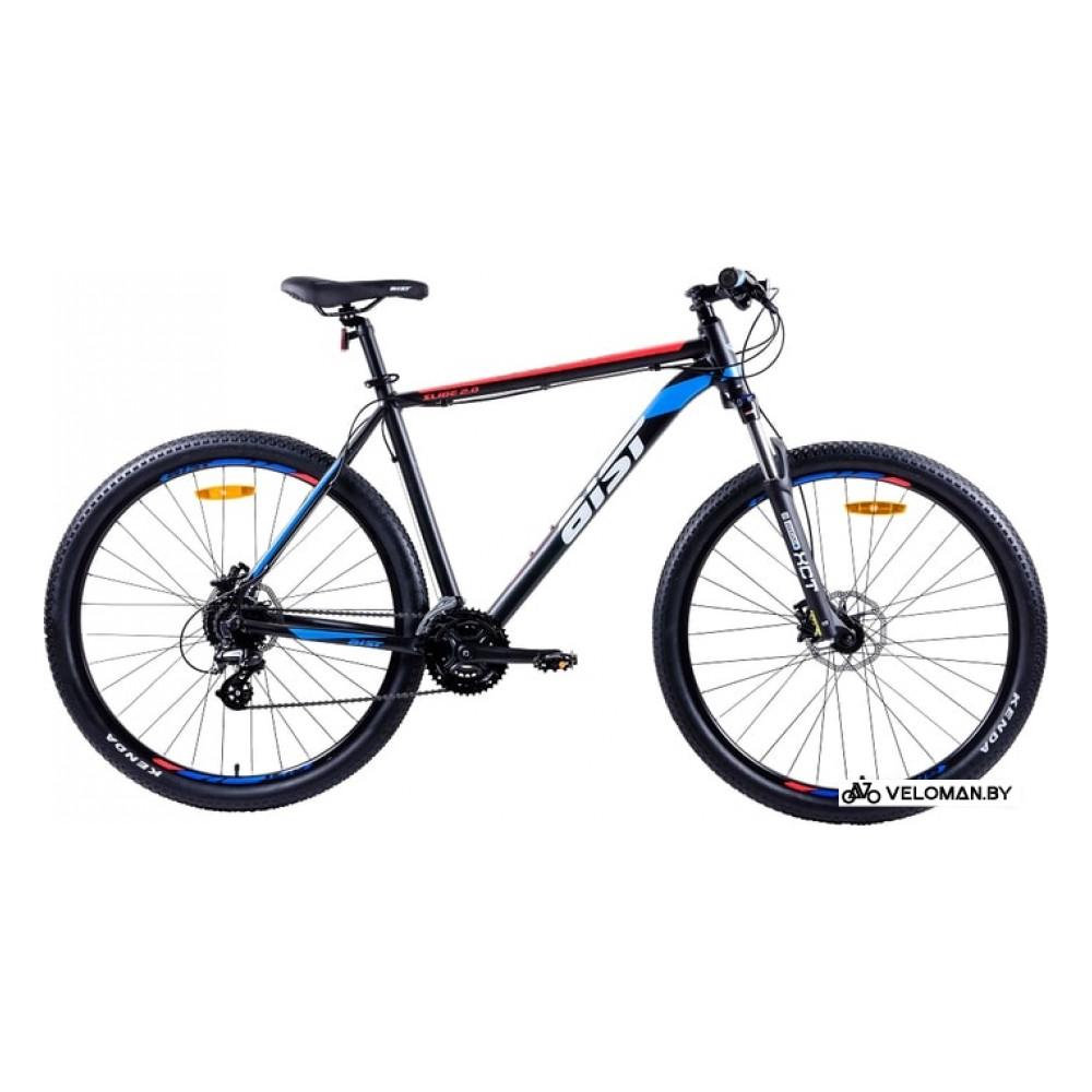 Велосипед горный AIST Slide 2.0 29 р.19.5 2020 (черный/синий)
