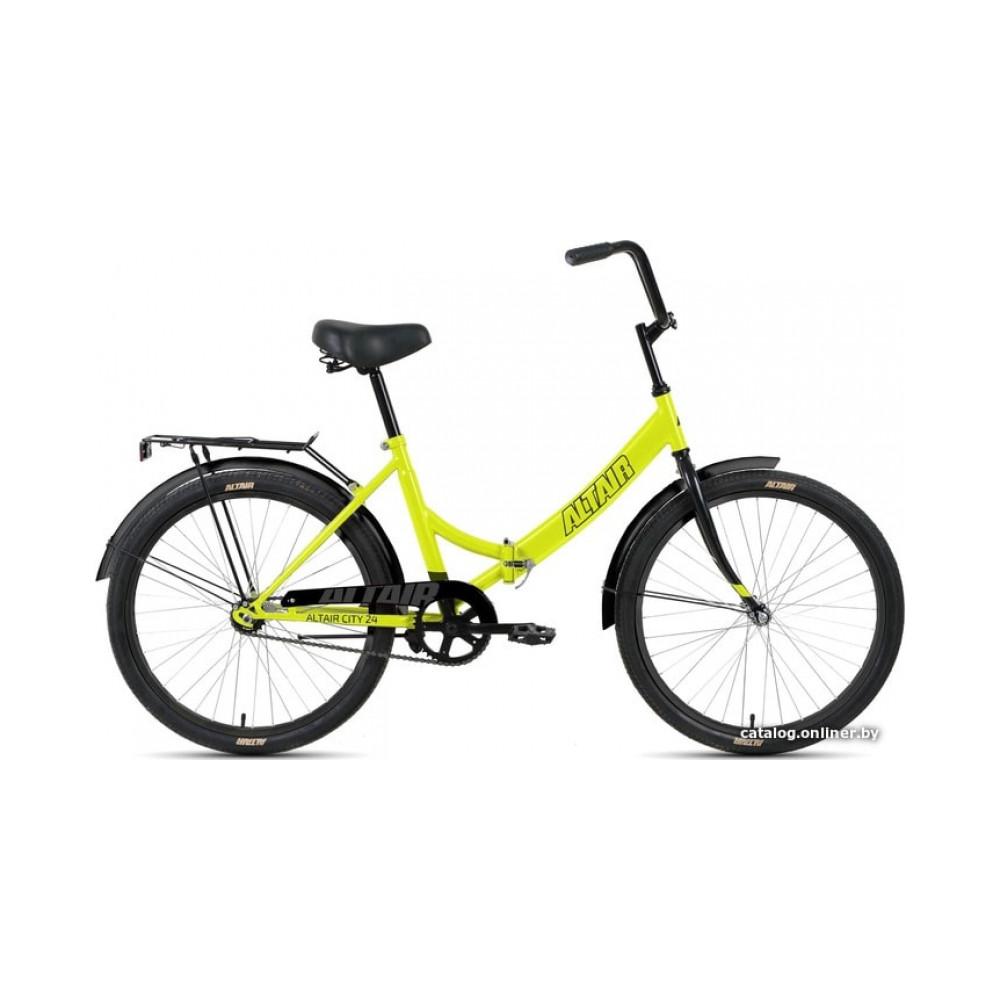 Велосипед городской Altair City 24 2021 (зеленый)