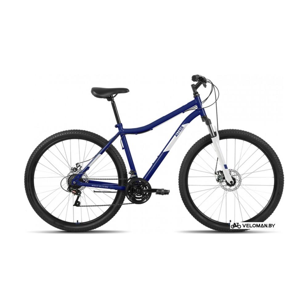 Велосипед горный Altair MTB HT 29 2.0 D р.17 2022 (темно-синий/серебристый)
