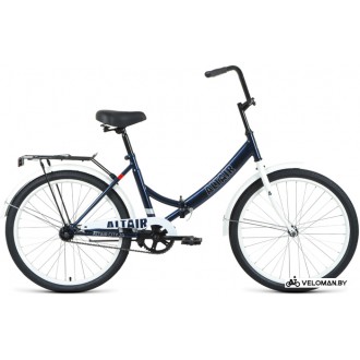 Велосипед городской Altair City 24 2022 (темно-синий/белый)