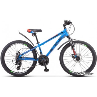 Велосипед горный Stels Navigator 400 MD 24 F010 2020 (синий)