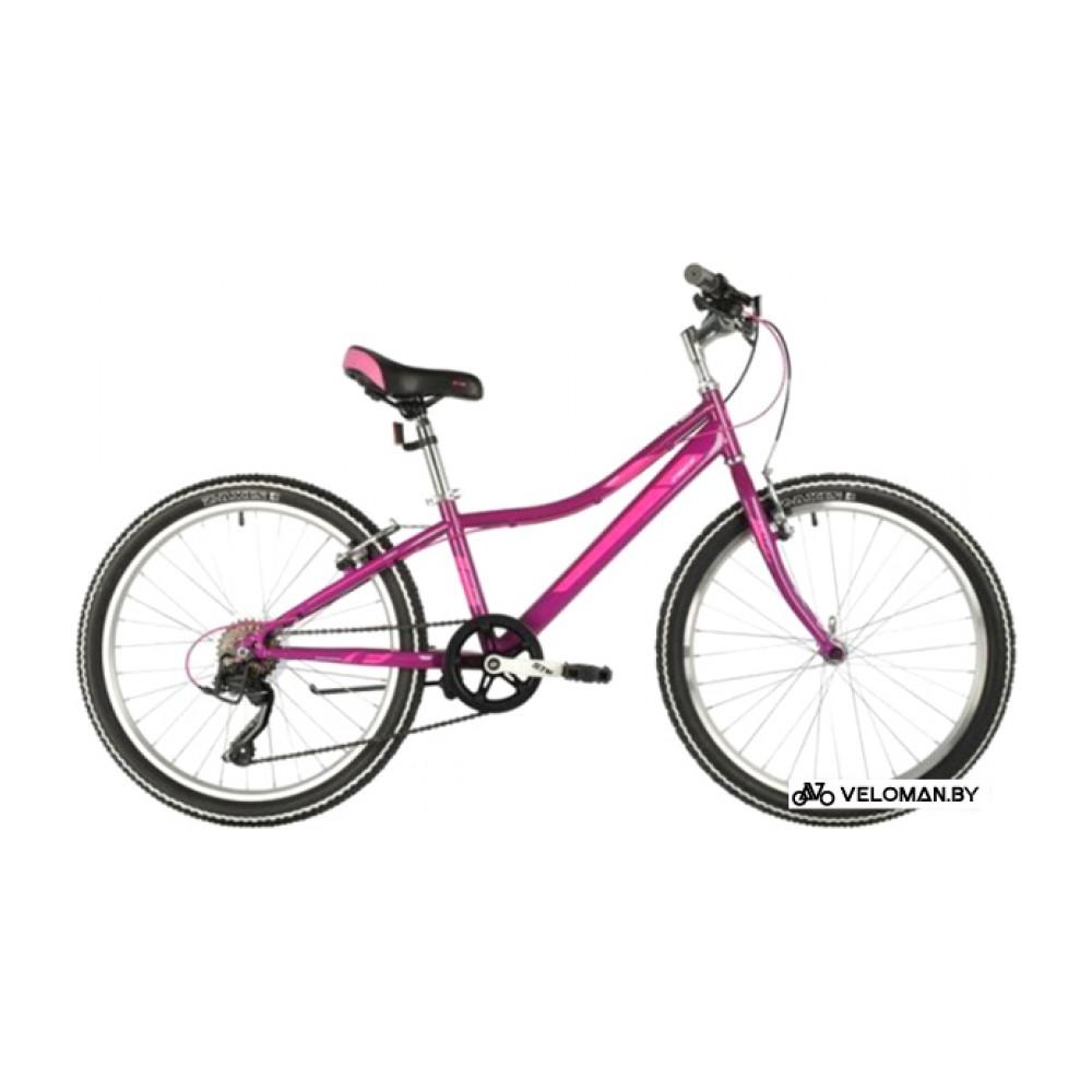 Велосипед Foxx Jasmine 24 2021 (фиолетовый)