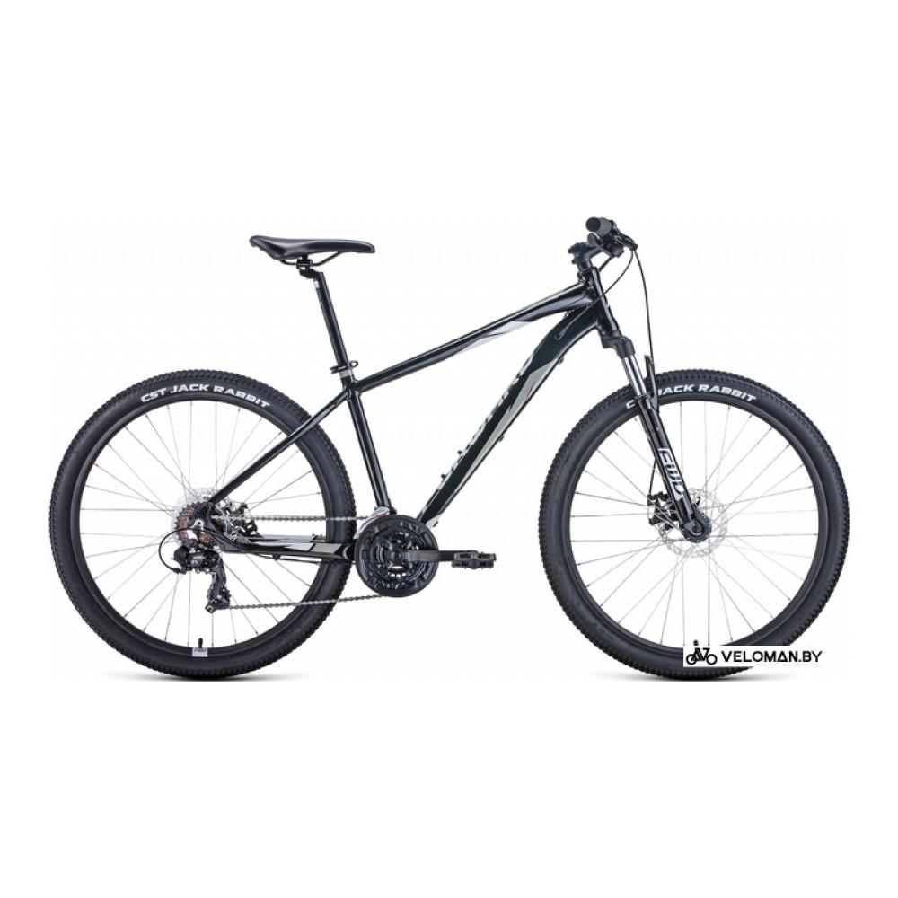 Велосипед горный Forward Apache 27.5 2.0 D р.21 2022 (черный/серый)