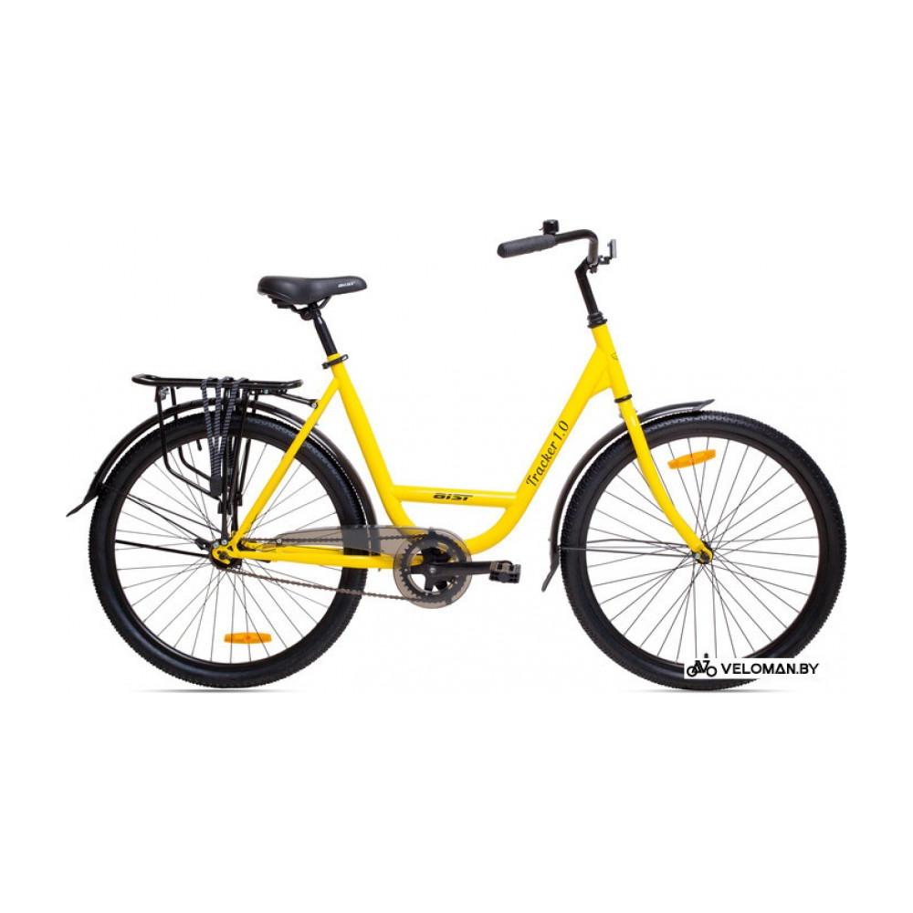 Велосипед городской AIST Tracker 1.0 (желтый, 2017)