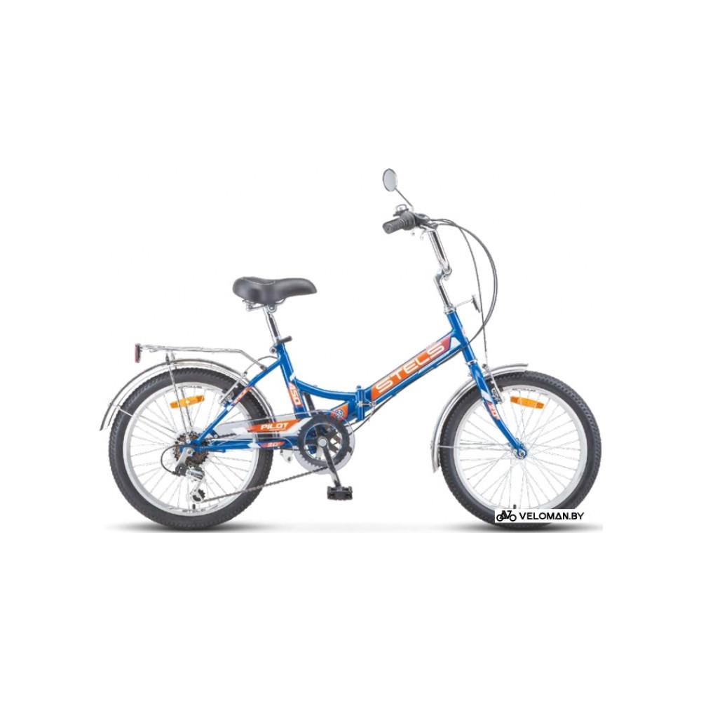 Велосипед Stels Pilot 450 20 Z011 2022 (синий)