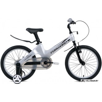 Детский велосипед Forward Cosmo 18 2021 (серебристый)