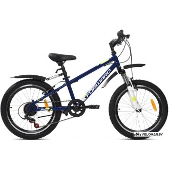 Детский велосипед Forward Unit 20 2.2 2022 (темно-синий/белый)
