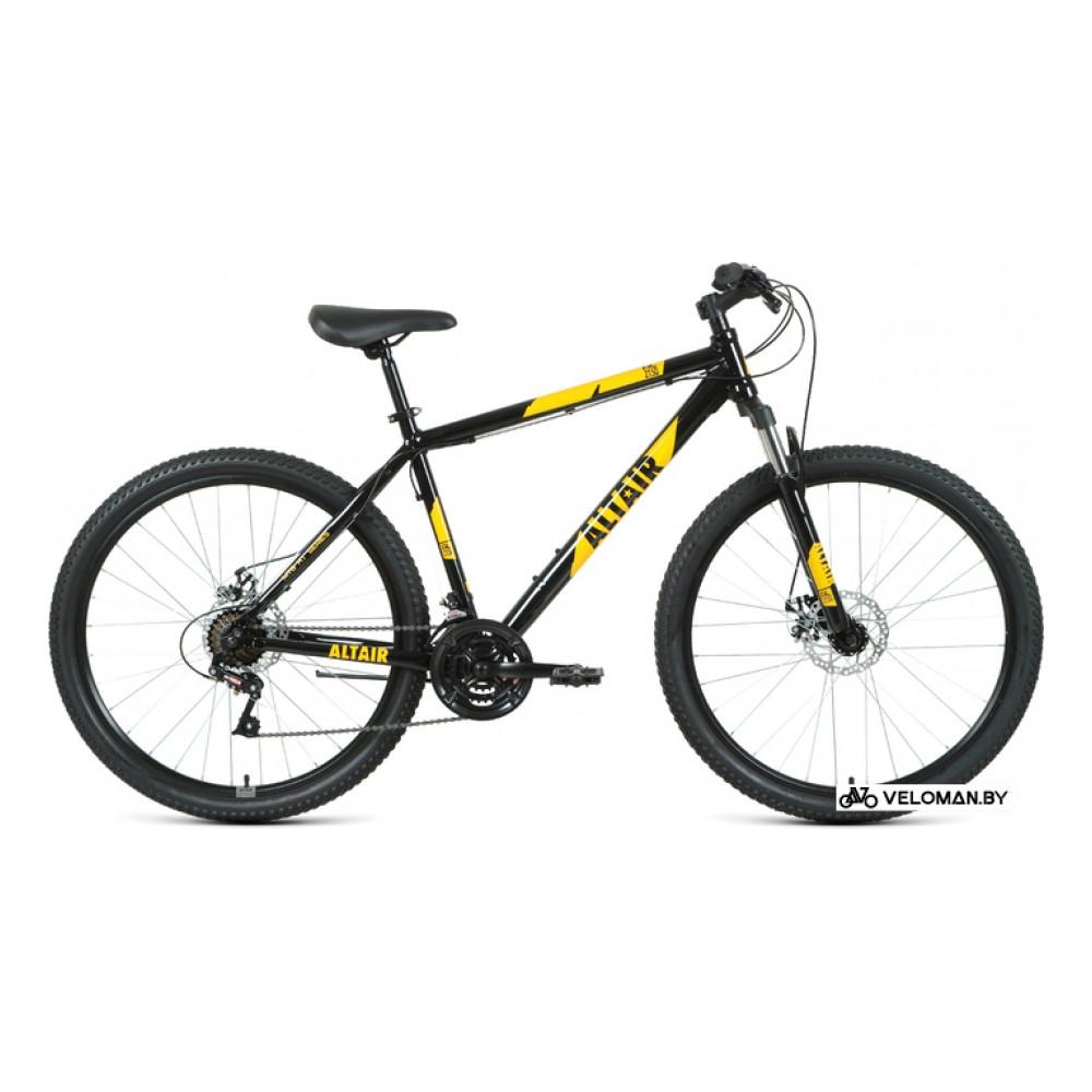 Велосипед горный Altair AL 27.5 D р.17 2021 (черный/оранжевый)