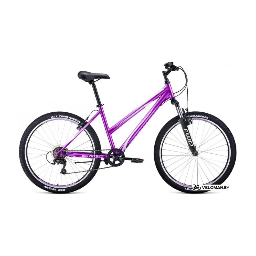 Велосипед Forward Iris 26 1.0 2020 (фиолетовый)