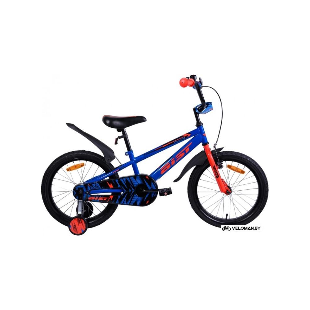 Детский велосипед AIST Pluto 20 (синий/красный, 2019)