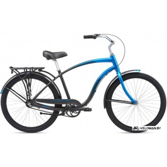Велосипед круизер Giant Simple Three 2020 (черный/синий)