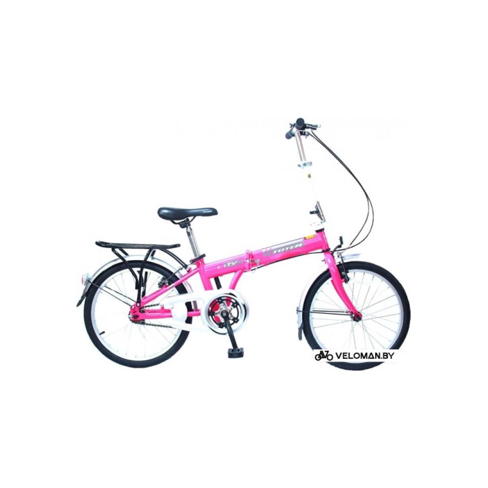 Велосипед городской Totem City 20 (розовый, 2017)