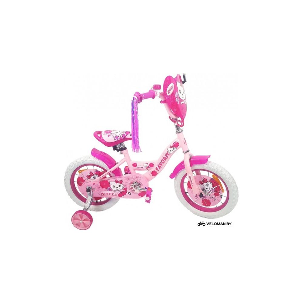 Детский велосипед Favorit Kitty 16 (розовый, 2019)