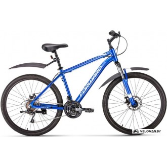 Велосипед горный Forward Hardi 26 2.0 disc 2020 (синий)