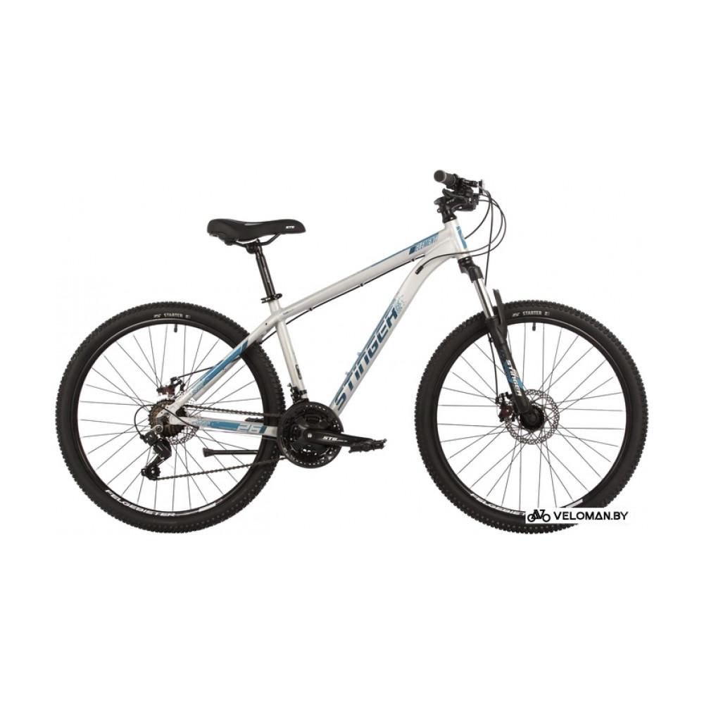 Велосипед горный Stinger Element STD 26 р.16 2022 (серый)