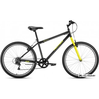 Велосипед Altair MTB HT 26 1.0 р.17 2020 (черный/желтый)
