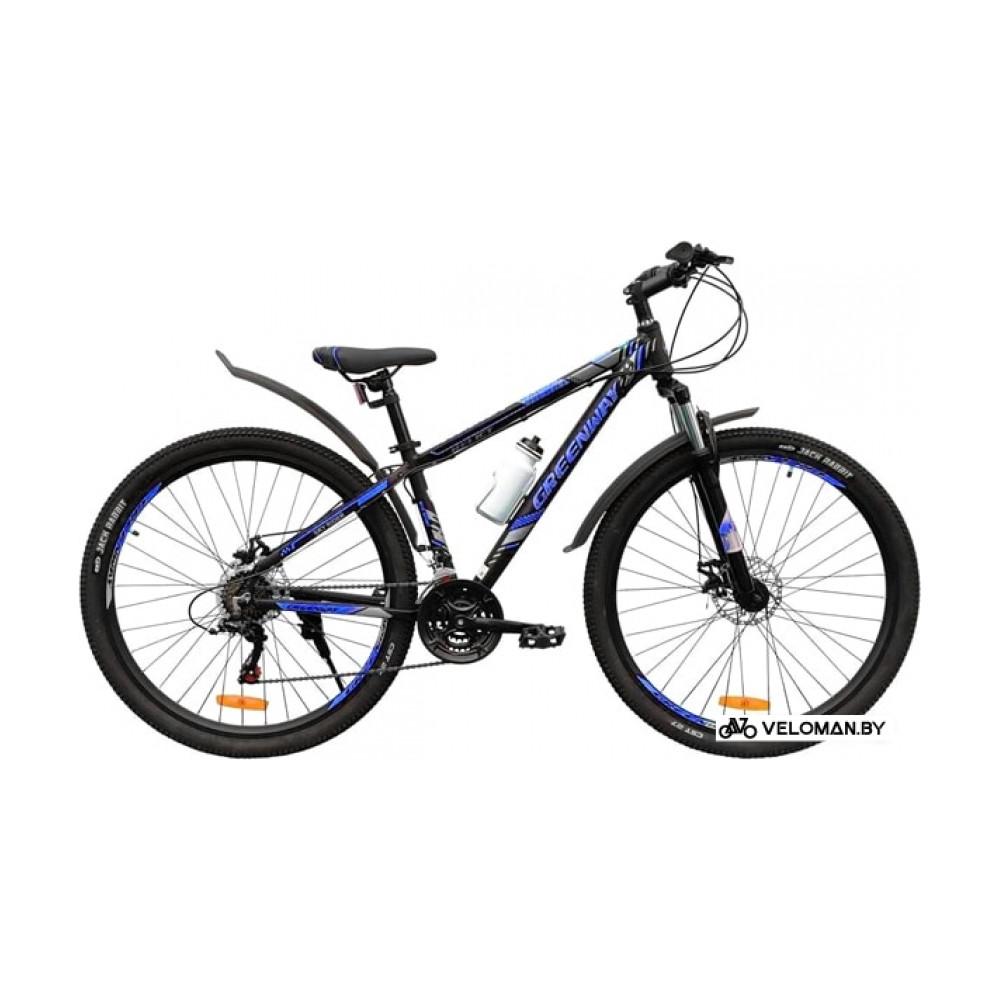 Велосипед Greenway Relict 29 р.15.5 2020 (черный/синий)