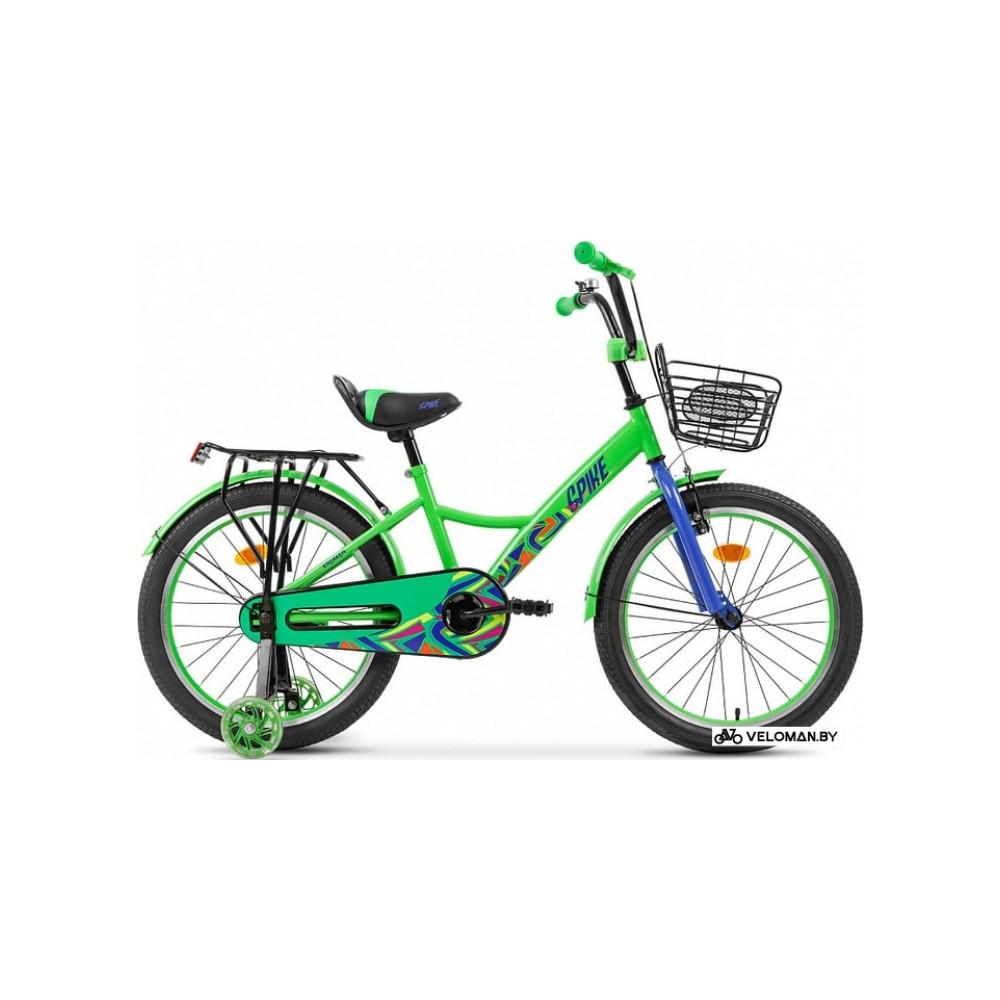 Детский велосипед Krakken Spike 16 2021 (зеленый)