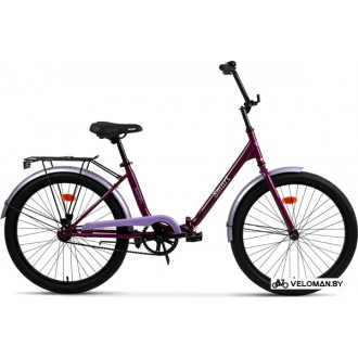 Велосипед городской AIST Smart 24 1.1 2017 (фиолетовый)